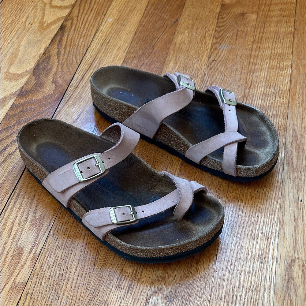 Birkenstock Mayari Sandals in Soft Pink Size 36R
